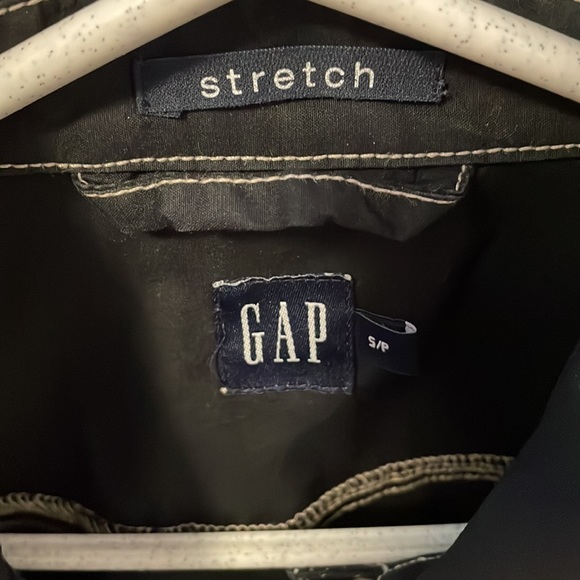 New Vintage Gap women’s black jeans jacket. Size S. stretch. Adjustable bottom - Picture 2 of 11